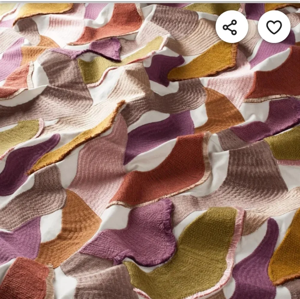 PAINT THE SKY Luxury embroidery fabric for curtains by the meter from Carlucci